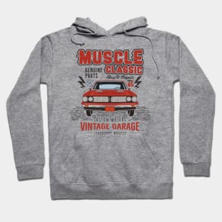 Muscle Classic Car Hoodie